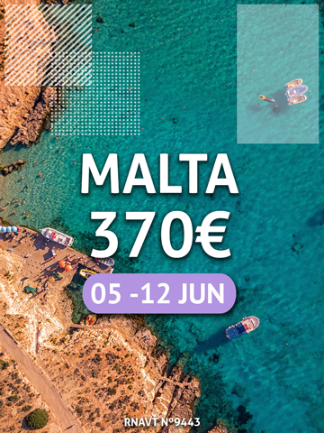Uma semana em Malta por apenas 370€? Sim, é possível