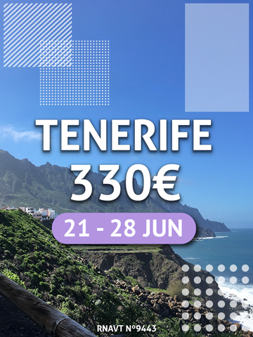 Uma semana em Tenerife por 330€ com voos e hotel? Sim, é possível