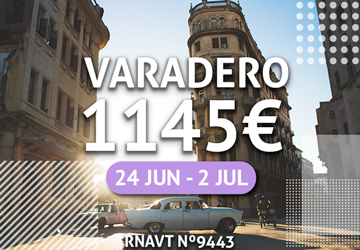 Este maravilhoso programa tudo incluído para Cuba só custa 1145€