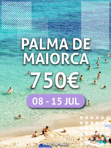 Venha descobrir Palma de Maiorca por apenas 750€ (com voos e hotel incluídos)
