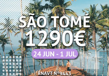 Temos umas férias de sonho em São Tomé por 1290€ (com voos e hotel incluídos)