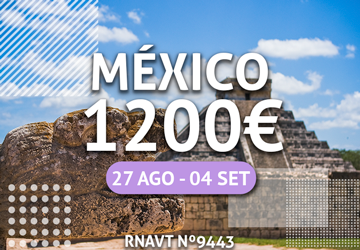 Last call: uma semana no México por apenas 1200€ (com tudo incluído)