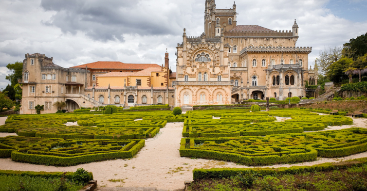 O palácio que é agora um hotel