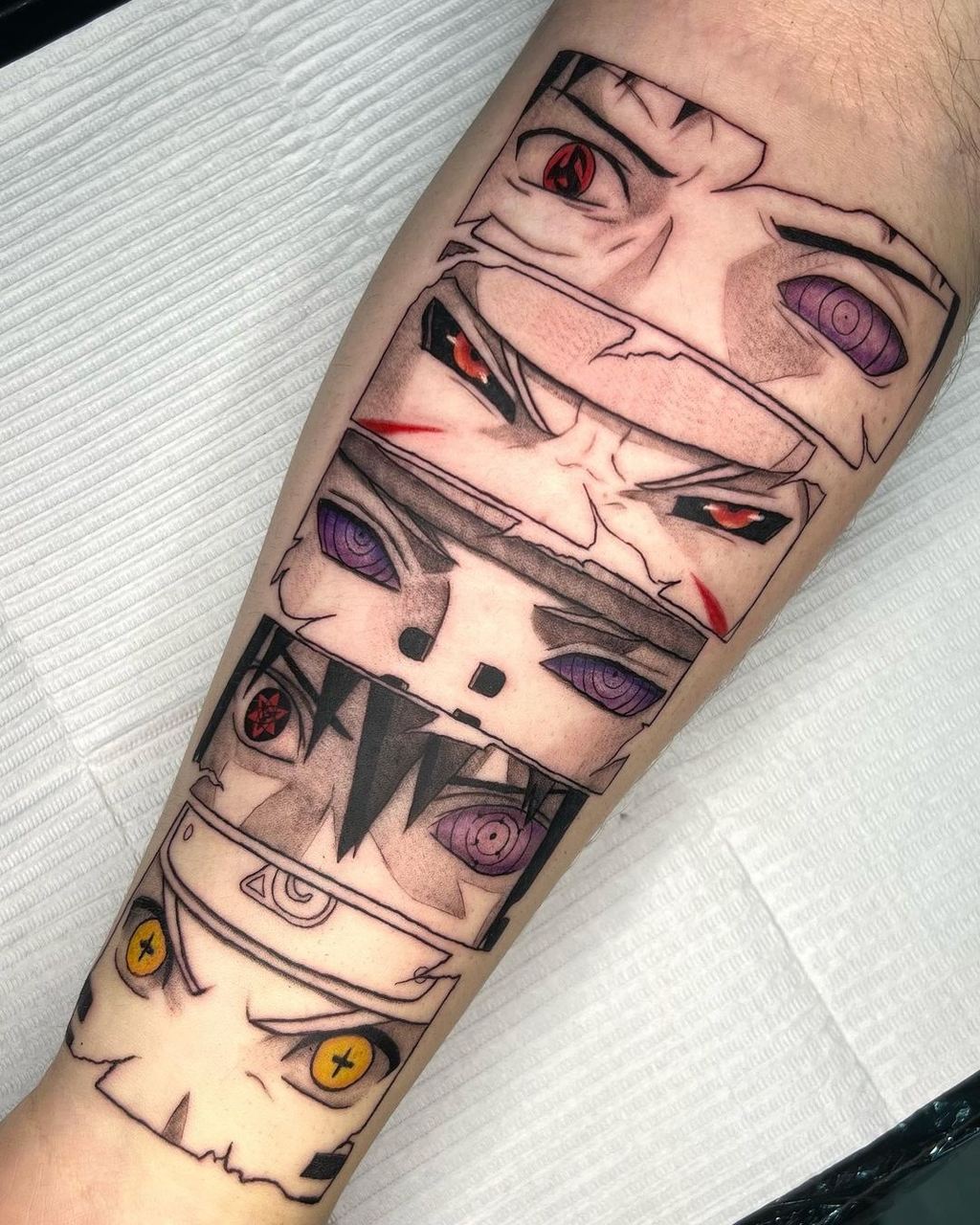 X 上的 Naruto：「tatuagens de alguns dos nossos seguidores