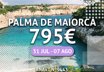 As Baleares nunca estiveram tão perto: temos uma viagem para Maiorca por 795€