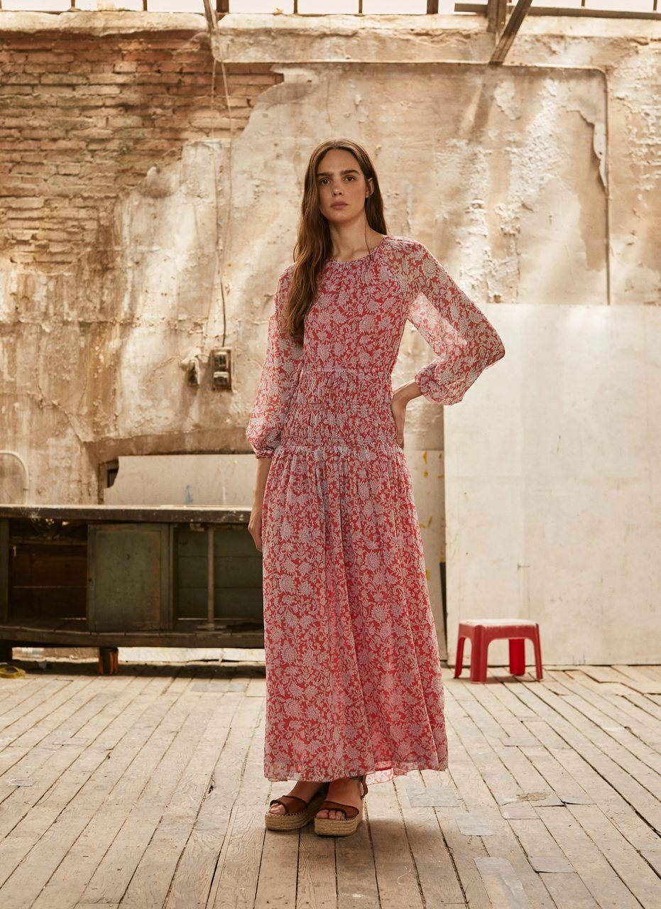 O vestido descontraído da Zara que Maria Francisca escolheu para