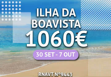 Vá até Cabo Verde por apenas 1060€ com tudo incluído