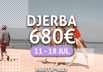 Comece a fazer as malas porque pode ir à Tunísia por 680€ com tudo incluído