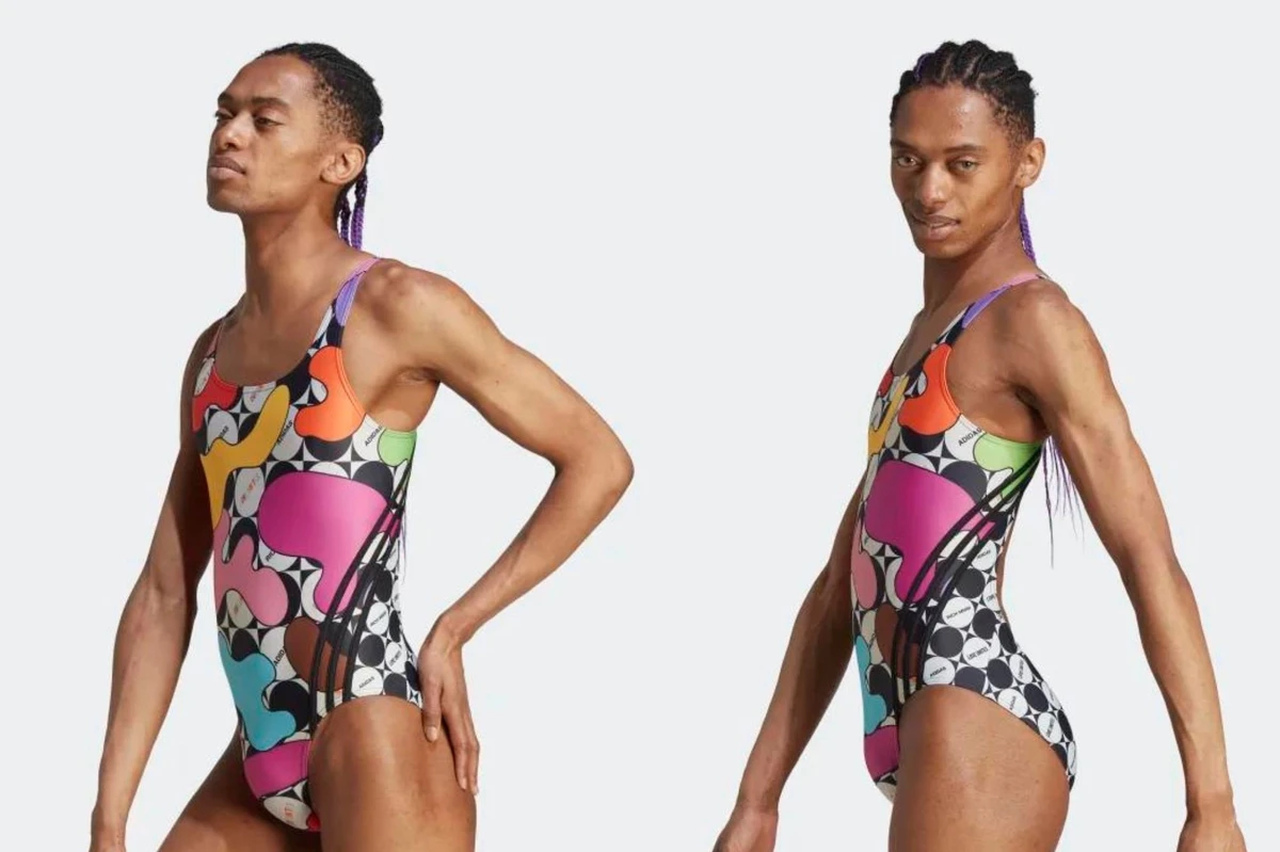 Fatos de sales banho natação adidas