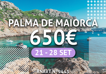 Prepare-se para ir a Palma de Maiorca por apenas 650€ com tudo incluído