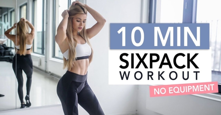 1. Treino de 10 minutos para o six pack