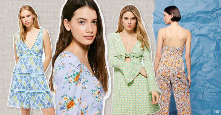 Flower power: o vestido romântico que fica bem com todas as sapatilhas. Custa 14,99€