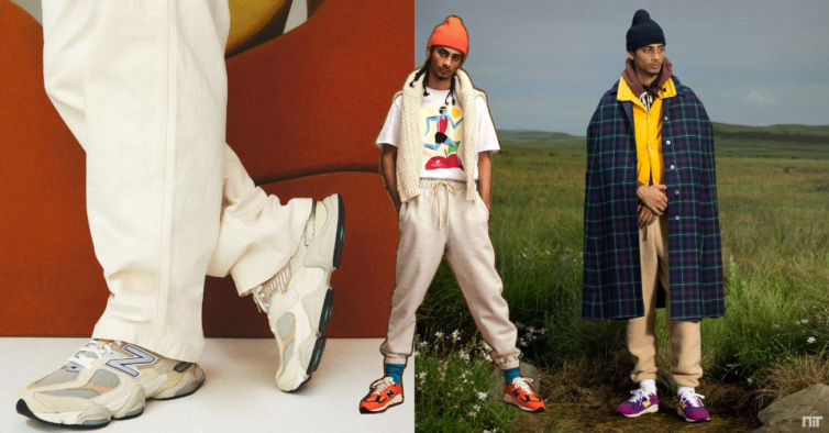 As sapatilhas retro e divertidas da New Balance que combinam com todos os vestidos
