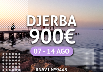 Já marcou as férias de verão? Pode passar uma semana em Djerba por 900€