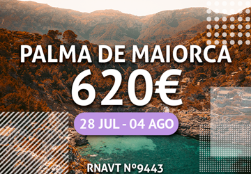 Last call: temos 7 noites em Palma de Maiorca por apenas 620€