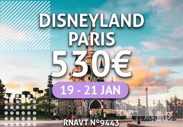 Divirta-se na Disneyland Paris por apenas 530€ (com estadia dentro do parque)