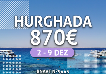 Fique num hotel de 5 estrelas no Egito por 870€ com tudo incluído