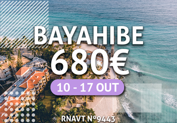 Esta semana de sonho em Bayahibe só custa 680€ com tudo incluído