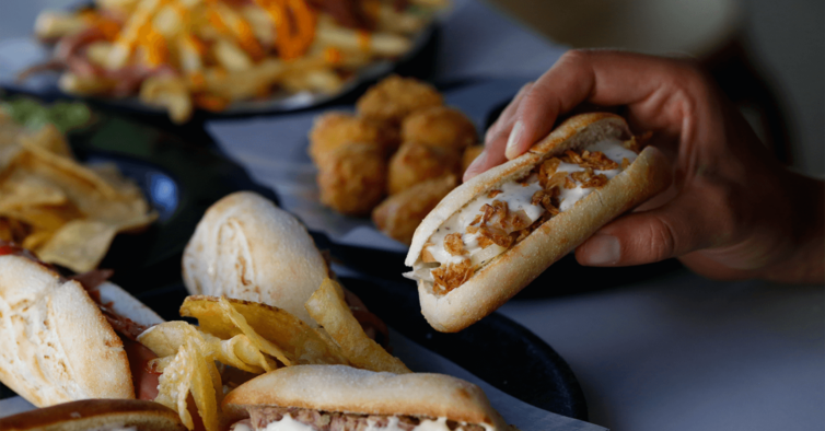 Montaditos salgados