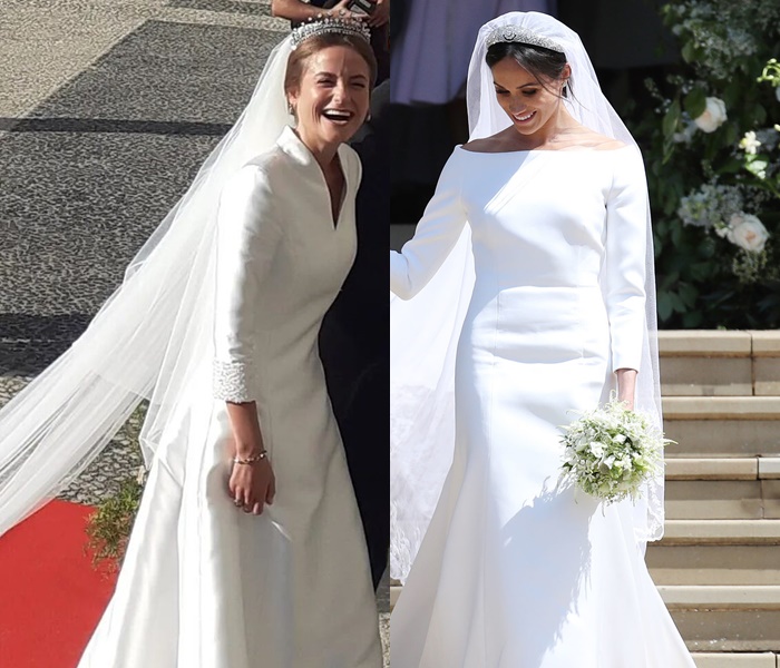 Vestido de best sale noiva da megan