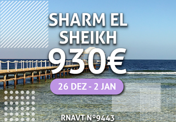 Celebre o Ano Novo no Egito por apenas 930€ em regime tudo incluído — sim, leu bem