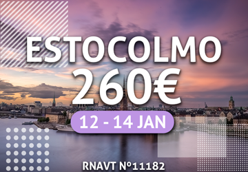 Este fim de semana de sonho em Estocolmo só custa 260€ por pessoa