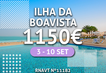 Aproveite estas férias na Ilha da Boavista por apenas 1150€ com tudo incluído