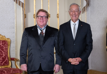 Herman José condecorado pelo Presidente da República pelos 50 anos de carreira