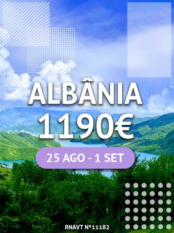 Temos uma viagem de sonho para a Albânia por 1190€ com tudo incluído