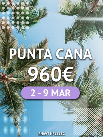 Prepare-se para uma semana incrível em Punta Cana por 960€ com tudo incluído