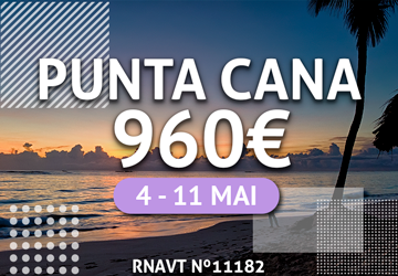O pacote tudo incluído para conhecer Punta Cana por apenas 960€