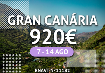 Já pode conhecer uma das ilhas Canárias por 920€ com tudo incluído