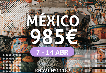 Prepare-se para uma semana incrível no México por 985€ com tudo incluído
