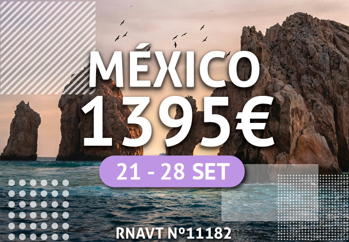 Esta semana no México com tudo incluído custa 1395€