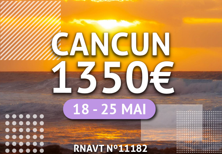 Passe uma semana de férias no México por apenas 1350€