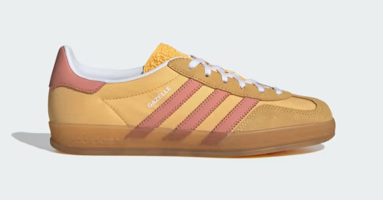 Sapatilhas Gazelle Indoor Amarelo (120€)