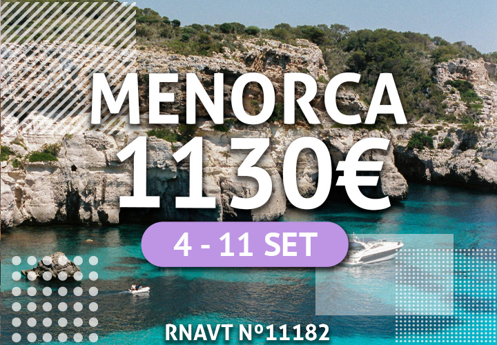 Relaxe numa escapadinha às Ilhas Baleares por 1130€ com tudo incluído