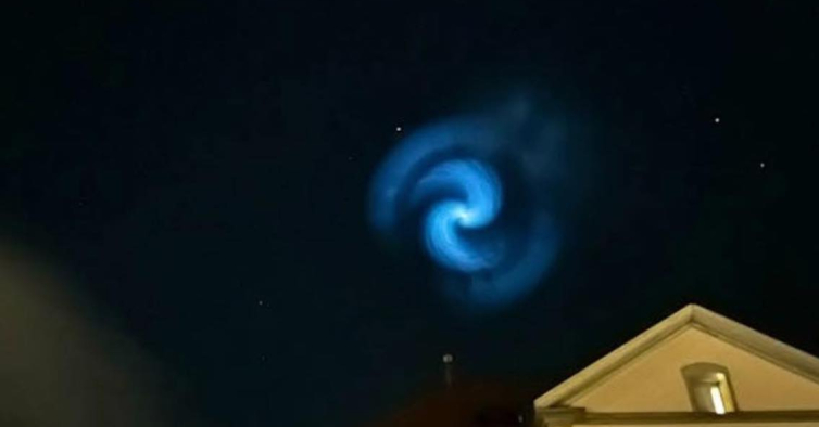Uma estranha espiral de luz foi avistada nos céus de Portugal. A explicação é simples