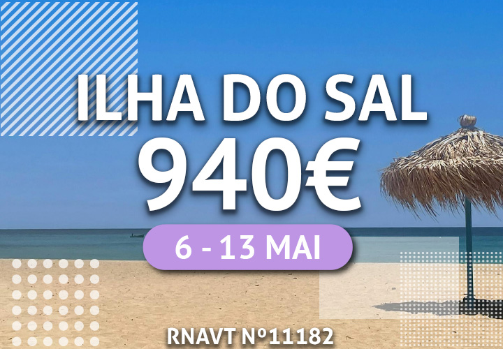 Descubra a ilha mais turística de Cabo Verde por apenas 940€ com tudo incluído