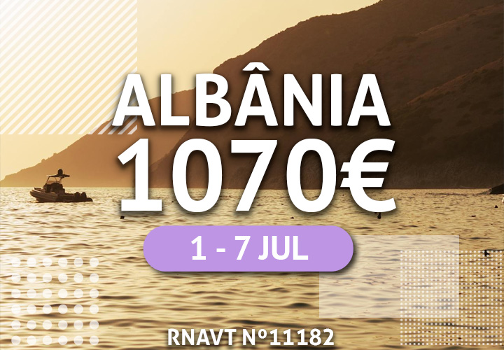 Descubra a Albânia nestas férias de verão por 1070€ (tudo incluído)