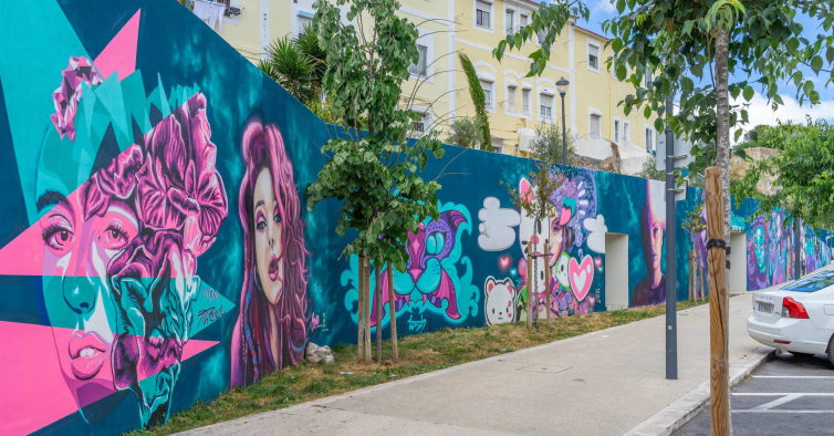 Festival de graffiti feminino volta a Lisboa com 43 artistas de todo o mundo