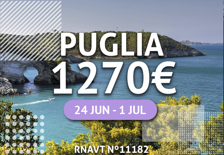 Conheça um dos destinos mais bem guardados de Itália por apenas 1270€