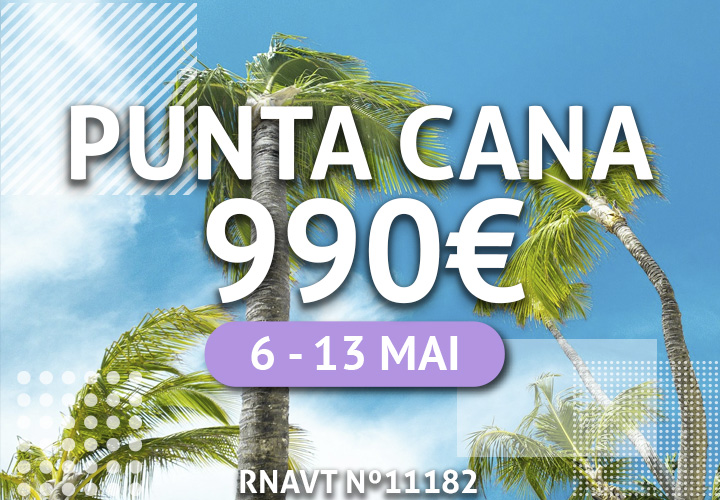 Temos uma semana de sonho na República Dominicana por apenas 990€