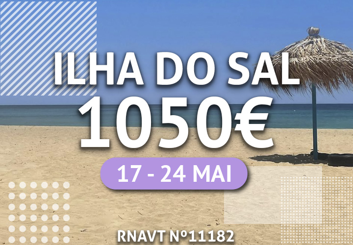7 dias no paraíso: viaje até à Ilha do Sal por apenas 1050€