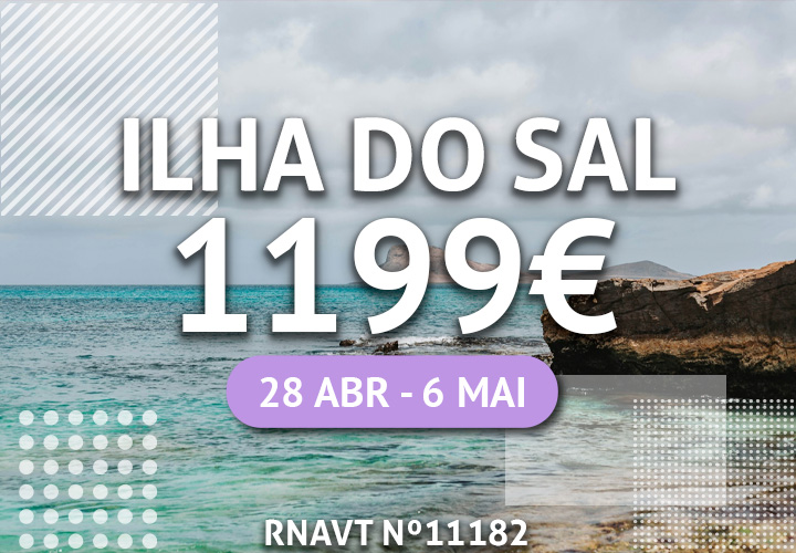 Já pode conhecer um dos paraísos de Cabo Verde por apenas 1199€