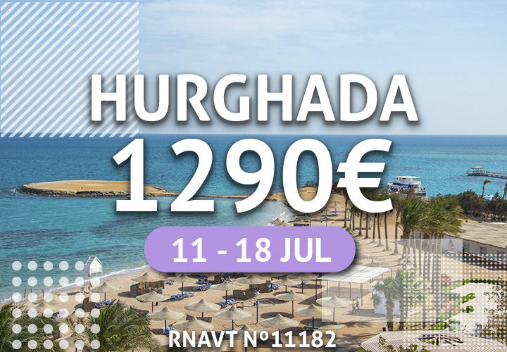 O Egito não são só pirâmides: esta viagem para Hurghada custa apenas 1290€