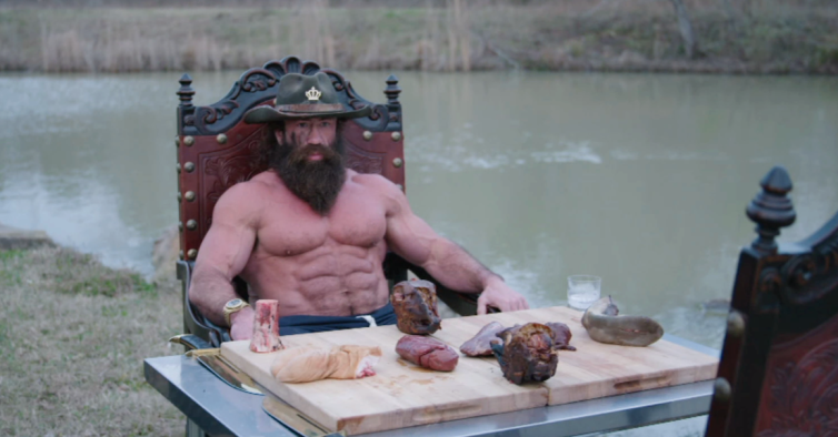 A história bizarra do Liver King deu origem a um documentário (só para estômagos fortes)