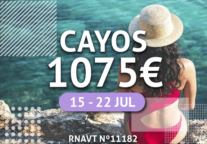 Conheça as pequenas ilhas cubanas por 1075€ com tudo incluído