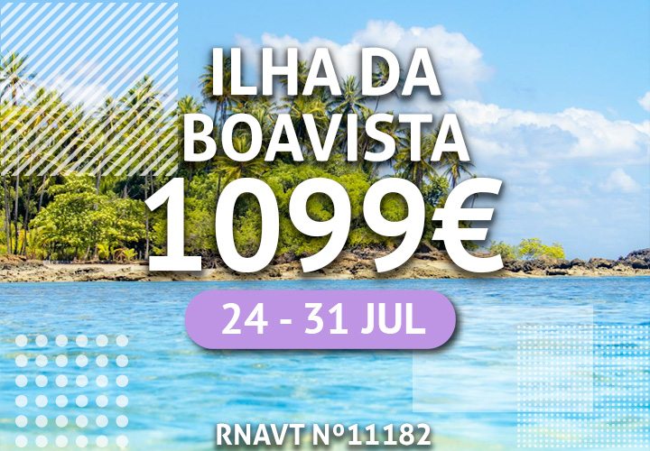Temos uma viagem para a Boa Vista com tudo incluído por 1099€