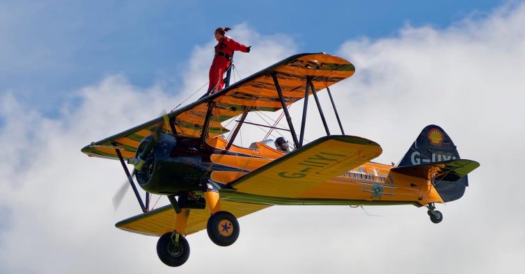 Nesta experiência pode “voar” no topo de uma avioneta e sentir que é o Tom Cruise num filme de sucesso